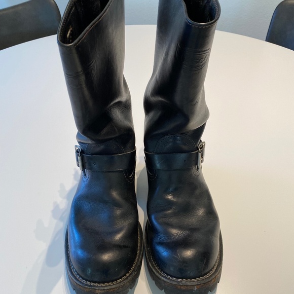 Men's Wesco Leather Boots - 12" - Picture 1 of 10
